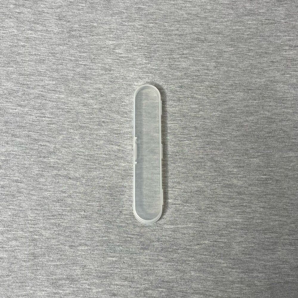 Sally Beauty Nail File Clear Plastic Carrying Storage Case